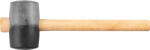 Strend Pro Gumikalapács, Strend Pro, fekete, 680 g, fa nyél, gumi fej (TC230413)