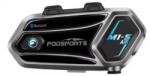  Motorkerékpár Bluetooth kommunikációs rendszer M1-S AIR, 1000m, 4 lovas, Audi HiFi, 900mAh, CVC zajszűrő, full-duplex, vízálló, szürke
