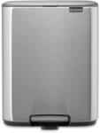 Brabantia Pedálos szemetes kosár BO 12 l, matt acél, acél, Brabantia (BRAB238048)