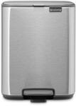 Brabantia Pedálos szemetes kosár BO 7 l, matt acél, acél, Brabantia (BRAB237942)