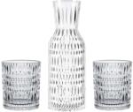 Nachtmann Set de sticlă și carafă de apă ETHNO, set de 3 buc, transparent, sticlă, Nachtmann (NM105400) Pahar