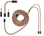 Campfire Audio CABLU CAMPFIRE AUDIO TIME LINK - Cablu universal modular din cupru pur și placat cu argint pentru căști intraauriculare 32bit 768kHz DSD256 - MMCX (CA-C-TIMELINK-MMCX)
