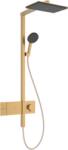 Hansgrohe Raindance Alive Q showerpipe 210/340, 1jet, showerselect comfort, szálcsiszolt bronz (HG-24580140)