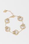 Guess brățară pentru femei, din oțel inoxidabil WILD FLOWER 99KK-AKDAE1_GLD (JUBB05.582JW)