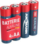 ANSMANN Red AA alkáli elem - 4 db (5015563)