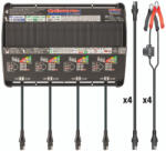Tecmate Optimate PRO 4 Duo 12V/0, 2-5A/3-50Ah/2-20Ah - STD/LiFePO4/AGM/GEL automata töltő (Tecmate-Optimate-Pro-4-Duo)