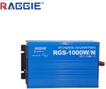 Raggie Инвертор преобразувател на ток за соларни системи - 1000w 12v raggie (1826)