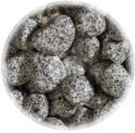 Pietricele rotunjite cu puncte alb-negru de decorare a acvariului (5-15 cm) 1 kg