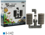 Ista Bio-Sponge Filter sistem filtrant dublu cu ventuză și bureți (S | 13.5 cm x 5 cm x 13.5-18.5 cm | Pt acvarii de max. 120 L)