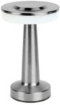 PHENOM London LED asztali lámpa ezüst akkumulátoros USB-C 12500B (12500B)