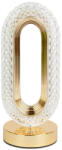 PHENOM Dubai LED asztali lámpa arany akkumulátoros USB-C 12504 (12504)