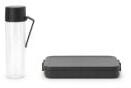 Brabantia Комплект за обяд Brabantia Make& Take 2 части, Dark Grey, бутилка и кутия (1006307) - potrebno