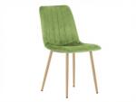  Világoszöld bársonyszék LAVA