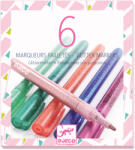 DJECO Csillámos filctollak pasztell árnyalatokban 6 db (DJ08877)