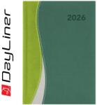 Dayliner Határidőnapló Dubai A5 napi, fehér lapokkal zöld-zöld Dayliner 2026 (DL6AG-DUFA5NA-ZZ) - tonerpiac