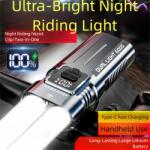 X-BAL Led фенер за велосипед sm-220 10w - акумулаторен фар за колело с дисплей, 4 режим