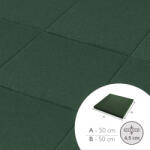  ReFlex Playzone45 esésvédő gumilap - 4, 5x50x50 cm zöld