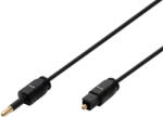 Somogyi Elektronic 51225 Toslink-Mini Toslink csatlakozókábel, optikai kábel, 2 méter - digibolt