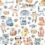  Ti-Flair Szalvéta 33x33 cm 3 Rétegű 20 Lap/Csomag Pet Cats (ECDX0470)