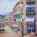  Ti-Flair Szalvéta 33x33 cm 3 Rétegű 20 Lap/Csomag Nouveau Bistro (AAE535)