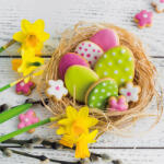  Ti-Flair Szalvéta 33x33 cm 3 Rétegű 20 Lap/Csomag Easter Cookies (AAC693)