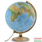Cartographia Földgömb 30 cm - világító, duó, fatalpas B4