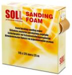 SOLL Csiszoló Szivacs Tekercs 115mm x 125mm x 25m, Sárga (P500) - fullautocolor