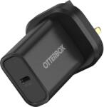 OtterBox szabványos UK fali töltő 20W/1x USB-C 20W USB-PD fekete (78-81344)