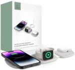Tech-Protect QI15W-A32 3 az 1-ben mágneses MagSafe vezeték nélküli töltő szürke (5906302308255)