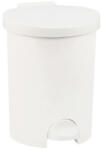 Keter Szemetes kuka pedálos műanyag 15 literes kivehető tartállyal Curver fehér