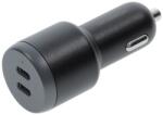 OtterBox Standard Autós Töltő 65w/2 Usb-c Fekete