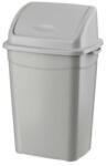 PLANET Szemetes kuka billenő fedéllel műanyag 50 literes szürke UP122-002 - suplix