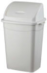 PLANET Szemetes kuka billenő fedéllel műanyag 9 literes fehér UP116