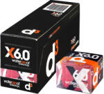 d3 X6.0 - Vízálló kineziológiai tapasz (piros)