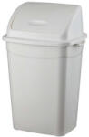 PLANET Szemeteskuka billenő fedéllel műanyag 16 literes fehér UP118-001 (UP118-001) - iroda-ellatas