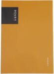 KARTON P+P Jegyzetfüzet, notesz A/4, keményfedeles, 96 lapos, vonalas, VERDE, mustársárga (KPP-7-131) - mesescuccok