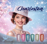  Charleston gél lakk kollekció 6db géllakkal és ajándék margarétával