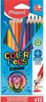 Maped Színes ceruza készlet háromszögletű Maped Color Peps Strong 12 db (862712)