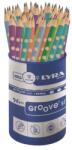 LYRA Grafitceruza HB háromszög pasztel színű test Lyra Groove Slim vékony (1763961)