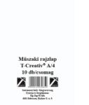 T-Creativ Műszaki rajzlap T-Creativ A4 10 190 g-os famentes A/4 10ív/csomag (M420010A4010)