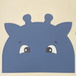 NUUROO Albert szilikon tányéralátét- Tengerkék zsiráf (NU517T)