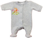 Asti Hosszú ujjú elöl patentos rugdalózó, belül bolyhos - Állatos mintával (01288031062)