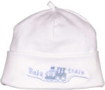 Asti Vonat mintás, fülvédős, megkötős baba sapka (00752009086)