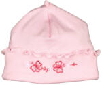 Asti Pillangó mintás, fülvédős, megkötős baba sapka (00752044062)