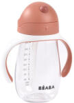 BÉABA szívószálas itatópohár - 300 ml, Terracotta (913586)