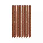 NUUROO szilikon szívószál 8db- karamell (NU370_K)