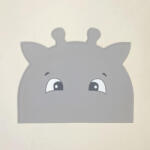 NUUROO Albert szilikon tányéralátét- Krém zsiráf (NU517K)