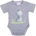 Asti Rövid ujjú baba body cuki Cica mintával (00695031080)