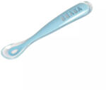 Béaba Ergonomikus Szilikon Hosszú Kiskanál - Viharkék (913381)