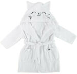 Bubaba Halat de baie, Bubaba, cu urechi Kitty, Marime 86 92 98, White (84379)